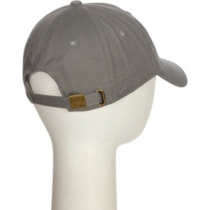 Baseball Caps Custom Hat A to Z Initial Letters Classic Baseball Cap- Light Grey White Black - Letter W - CV18NDNWA3L $16.63