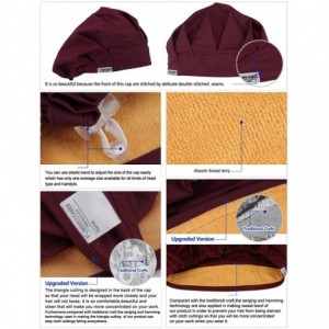 Skullies & Beanies Bouffant Hat Work Leisure Cap One Size Multiple Colors - Color07 - CZ18KC6O7LQ $12.91