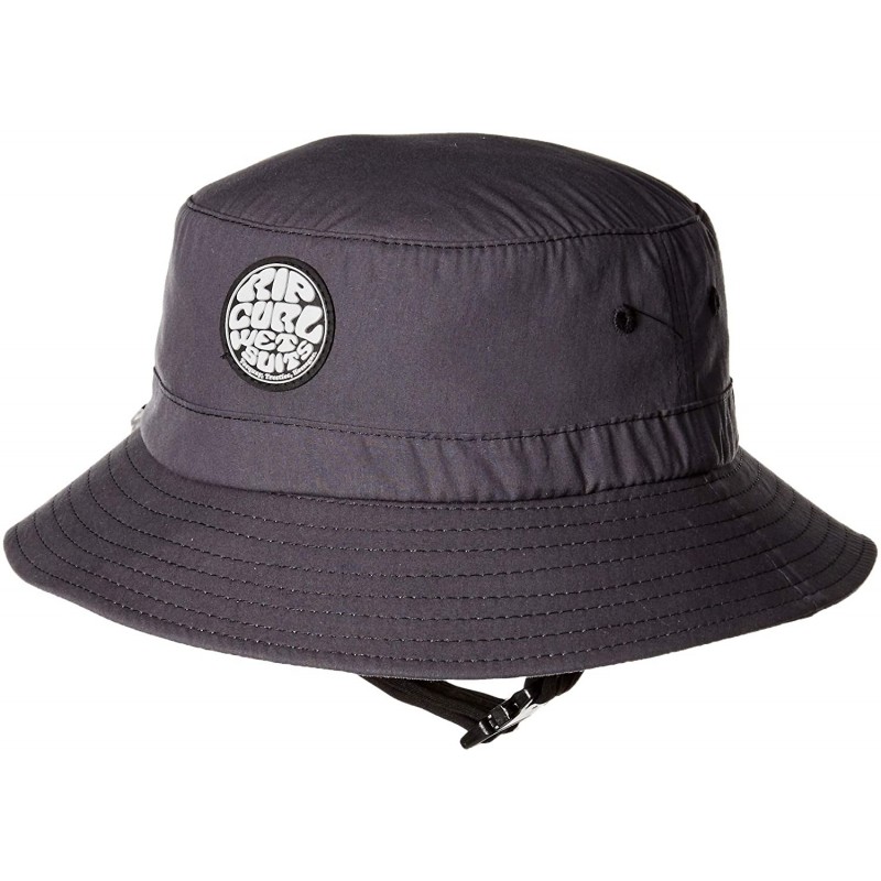 Sun Hats Men's Wetty Surf Hat- Black- 1SZ - CV18EYM0530 $28.24