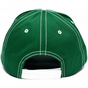 Baseball Caps Ireland Irish Leaf St Patricks Day Embroidered Hat Cap Green - CJ12HGFQ26T $11.88