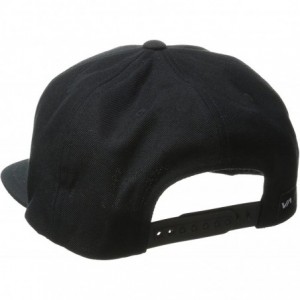 Baseball Caps Commonwealth Snapback Hat - Black/White - CH123QKL6TB $27.99