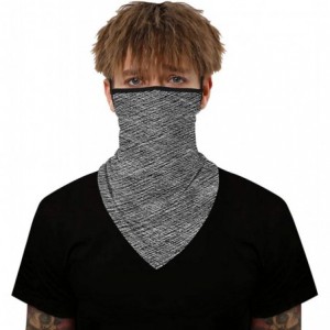 Balaclavas Bandana Face Mask with Ear Loops Women Men Neck Gaiter Motorcycle Summer Dust UV - 22 - CE198E2QIA3 $10.57