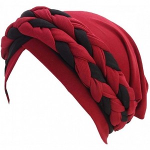 Skullies & Beanies Turban Hat Chemo Cap Beanie Skullies Sport Hair Wrap Yoga Head wrap for Women - 4 - C718ZM5E8H6 $10.44