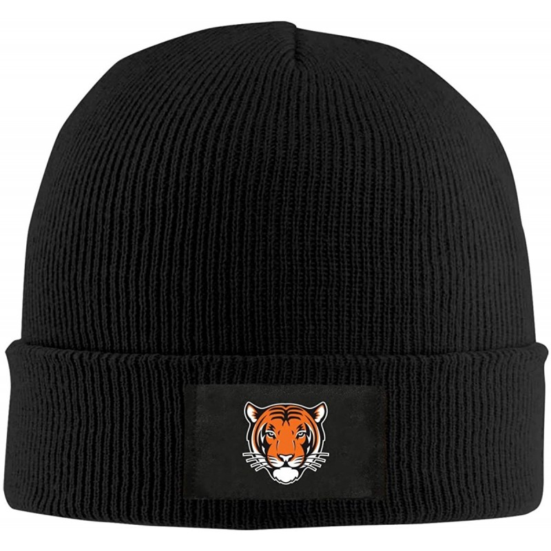 Skullies & Beanies Princeton Tigers Knitted Hat Winter Outdoor Hat Warm Beanie Caps for Men Women Black - Black - CP18XA8LOAX...