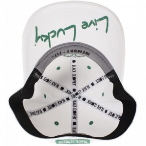 Baseball Caps Fitted Hat - Premium Clover 16 - Small/Medium - CQ110BH6T2R $32.80