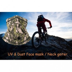 Balaclavas Camouflage Bandana/Summer Neck Gaiter/Face Mask Scarf/Cycling Face Shield - Ax-k-03 - CP1993YG8XZ $9.59