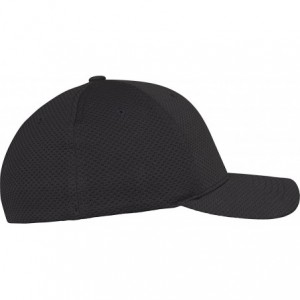 Baseball Caps Men's 3D Hexagon Jersey Cap - Black - C1187264LWZ $23.75