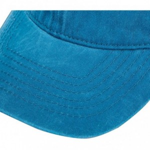 Baseball Caps Custom Embroidered Baseball Hat-Personalized Hat-Trucker Cap for Men/Women(Black) - Retro Blue - CF18H840IRC $1...