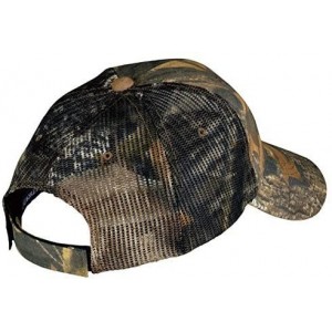 Baseball Caps Pro Camouflage Series Cap with Mesh Back OSFA Realtree Hardwoods - C8183IIMQK9 $11.97