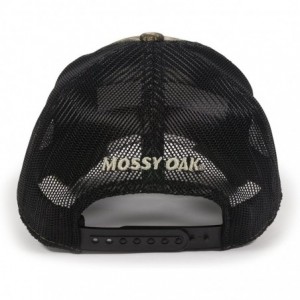 Baseball Caps Mossy Oak Camouflage mesh Back Cap - Mossy Oak Obsession/Black - CM189NOYKWQ $10.91
