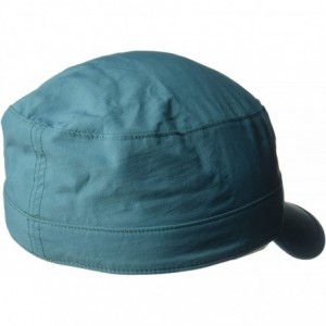 Sun Hats Radar Pocket Cap - Washed Peacock - CX18E6Y8Y6S $40.32