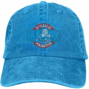 Baseball Caps Men's & Women Pigment Dyed Adjustable Jeans Baseball Cap with MxPx Logo - Blue - C518X08WOCX $22.45