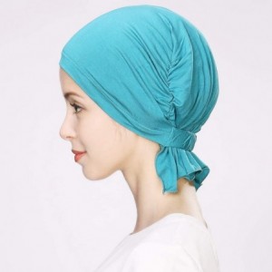 Skullies & Beanies Soft Chemo Caps Turbans Sleep Hat for Women Head Wraps Cancer Headwear Beanies Patient Hairloss 55-60cm - ...
