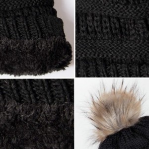 Skullies & Beanies 2 Pack Winter Hats for Women Slouchy Beanie for Women Beanie Hats - 01-womens Black Beanie - CA18UKEXOQH $...