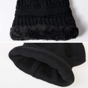 Skullies & Beanies 2 Pack Winter Hats for Women Slouchy Beanie for Women Beanie Hats - 01-womens Black Beanie - CA18UKEXOQH $...