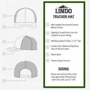 Baseball Caps Trucker Hat - Palm Tree Series - Black/Graphite - CF12LTHP4NR $26.12