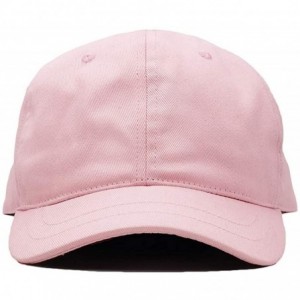 Baseball Caps Short Bill Baseball Cap Plain Hiphop Dad Hat Cooling Trucker Hat - Rd02-pink - CE196R97Y35 $13.58