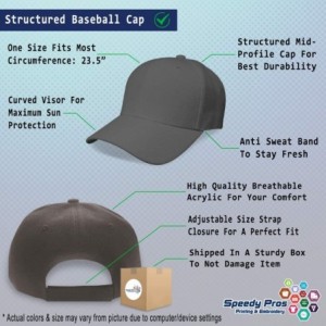 Baseball Caps Custom Baseball Cap Super Abuelo Spanish Embroidery Dad Hats for Men & Women 1 Size - Dark Grey - CC18Y3UOI07 $...