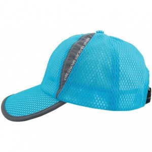Baseball Caps Mesh Baseball Caps for Men-Quick Dry Lightweight Ultra Thin Running Fishing Hats - 7-blue(mesh Hat) - C2182GU8G...