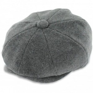 Newsboy Caps Belfry Newsboy Gatsby Men's Women's Soft Tweed Wool Cap - Charcoal - C911YQMUCJJ $42.42