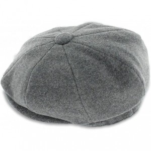 Newsboy Caps Belfry Newsboy Gatsby Men's Women's Soft Tweed Wool Cap - Charcoal - C911YQMUCJJ $42.42