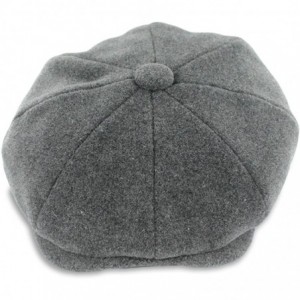 Newsboy Caps Belfry Newsboy Gatsby Men's Women's Soft Tweed Wool Cap - Charcoal - C911YQMUCJJ $42.42