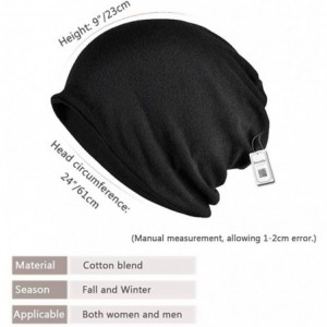 Skullies & Beanies Chemo Caps for Women Slouchy Beanies Cancer Patients Sleep Hats Warm Soft Stretchy - Tym0010 - CO18HUEYX3H...