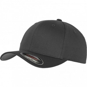 Baseball Caps Men's Wooly Combed - Darkgrey - C111OMMQ1ON $31.34