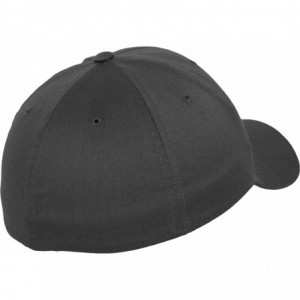 Baseball Caps Men's Wooly Combed - Darkgrey - C111OMMQ1ON $12.31