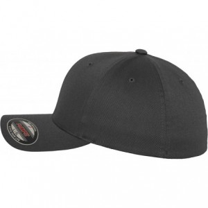 Baseball Caps Men's Wooly Combed - Darkgrey - C111OMMQ1ON $12.31