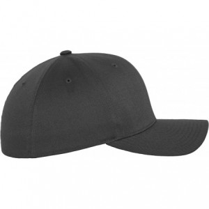 Baseball Caps Men's Wooly Combed - Darkgrey - C111OMMQ1ON $12.31