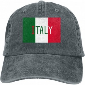 Baseball Caps 2 Pack Vintage Baseball Cap- Unisex Italian Flag and Word Italy Adjustable Baseball Hats Dad Hat - Deep Heather...