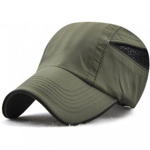 Sun Hats Sport Cap Quick Dry Outdoor Running Hat Unisex UV Protection - Green - C218DRRY7LX $28.19