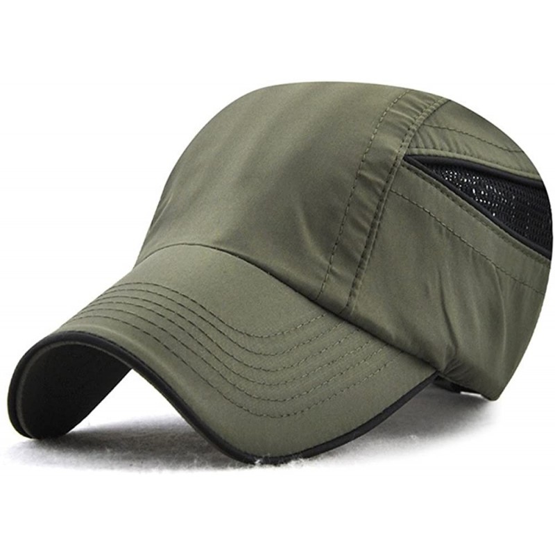 Sun Hats Sport Cap Quick Dry Outdoor Running Hat Unisex UV Protection - Green - C218DRRY7LX $12.78