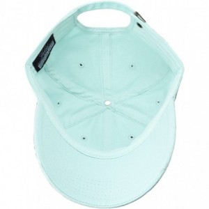 Baseball Caps Classic Baseball Cap Dad Hat 100% Cotton Soft Adjustable Size - Aqua Blue - CQ11AT3WKVB $8.56