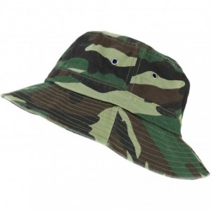 Baseball Caps Short Brim Outdoor XXL Bucket Hat - Camo - C318W6RONCH $15.58