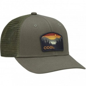 Baseball Caps Men's The Hauler Low Mesh Back Trucker Hat Adjustable Snapback Cap - Charcoal - CC18W30UKD6 $55.43