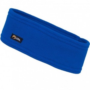 Cold Weather Headbands Canadian Handmade Unisex Triple-Layer Micro Fleece Headband - Royal Blue - CM18HE5UUR0 $15.06