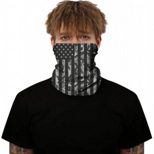 Balaclavas Men Women Face Bandana Dust Mask Balaclava Neck Gaiter Wrap Cool Printed (Multi-Function) - CT197T82DSE $14.69