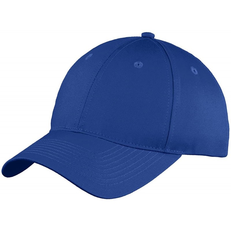 Baseball Caps Port & Company Unstructured Twill Cap (YC914) - Royal - CS11UTP59VX $8.36