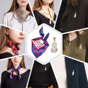 Berets Wool Beret Hat Solid Color French Artist Beret Skily Scarf Brooch - Purple - C218CO8QG4C $20.22