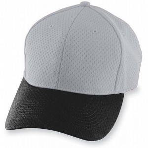 Baseball Caps Mens 6235 - Silver Grey/Black - C3115OA5WY1 $10.13