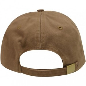 Baseball Caps Bad Hair Day Cotton Baseball Caps - Brown - CR183NK2C30 $12.22