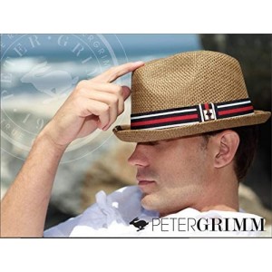 Fedoras Depp Fedora Hat - Brown - CJ114O8OYXF $28.17