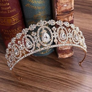 Headbands Headband Accessories Rhinestone Headpiece - Green - CM18QHT4QZE $13.99