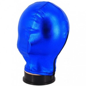 Balaclavas Metallic Cycling Face Neck Mask Hat Ultra Balaclava Hood - Blue-cover Eyes - CW18X9T82ID $10.76