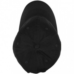 Baseball Caps Classic Baseball Cap Dad Hat 100% Cotton Soft Adjustable Size - Black. - CD12NZUOYW8 $12.07