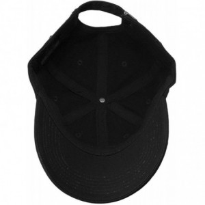 Baseball Caps Classic Baseball Cap Dad Hat 100% Cotton Soft Adjustable Size - Black. - CD12NZUOYW8 $12.07