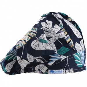 Skullies & Beanies Hat Bouffant Cap Working Hat One Size Multi Color - Blue-green-white-orange - CF128BAY615 $13.19