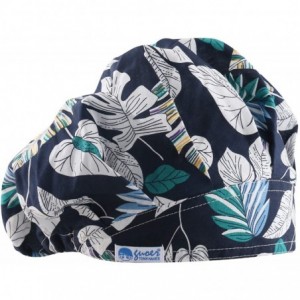 Skullies & Beanies Hat Bouffant Cap Working Hat One Size Multi Color - Blue-green-white-orange - CF128BAY615 $13.19